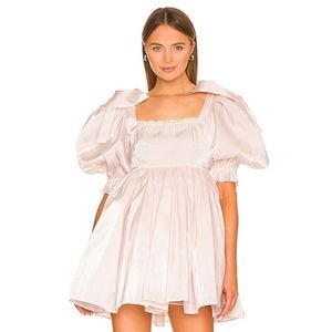 Selkie Recycled Organza Da Vinci Puff in Peach Fuzz